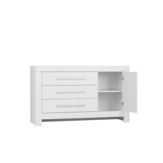 Kumode con 3 cajones y puertas (Colección Wind)